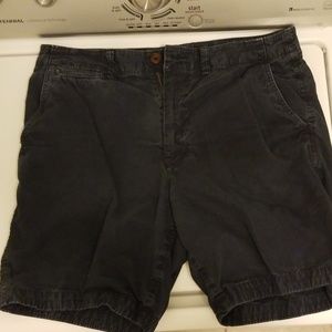 Mens dark blue American eagle shorts